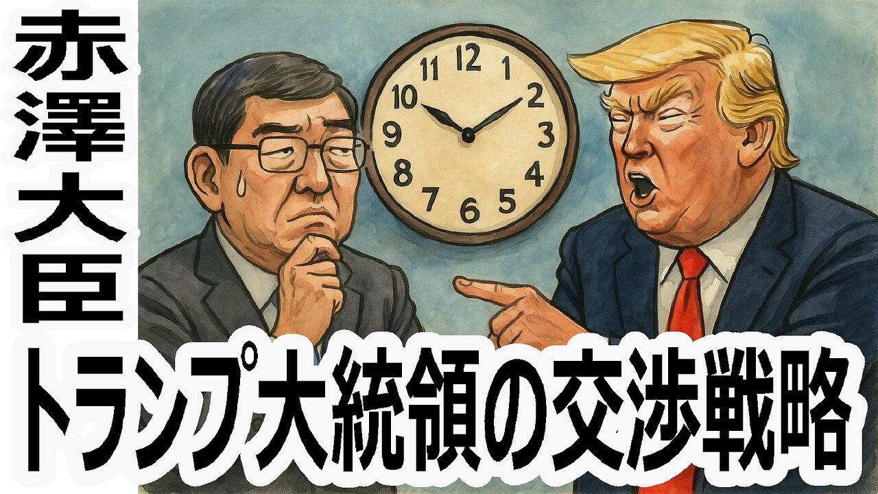 赤澤大臣とトランプ大統領の交渉戦略──“コメ100万トン”で関税交渉を優位に#赤沢大臣 #トランプ大統領 #トランプ関税
