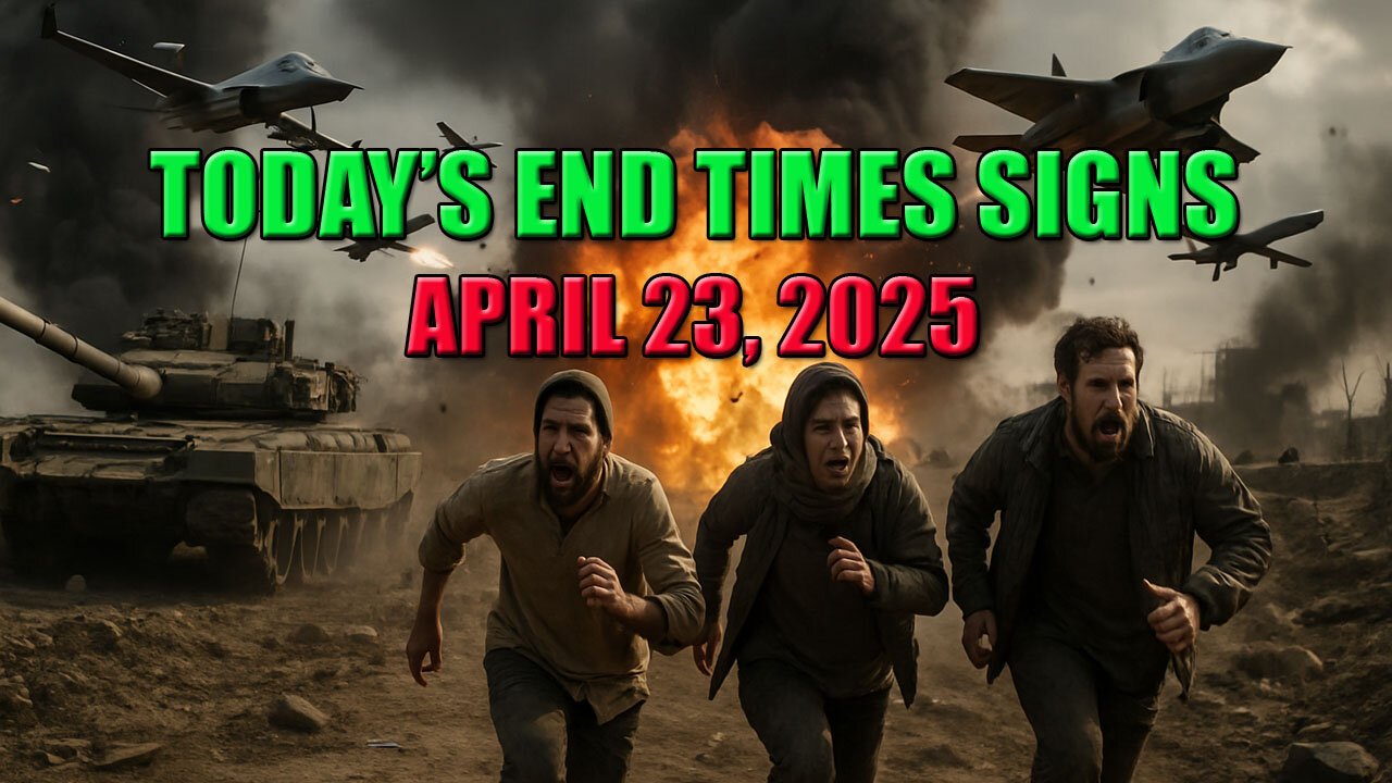 End Times Update: Today’s Prophetic Signs (April 23, 2025)