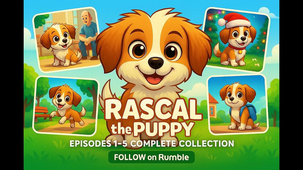The Dailyyy Stories | Rascal the Puppy | Episodes 1-5 | Complete Collection