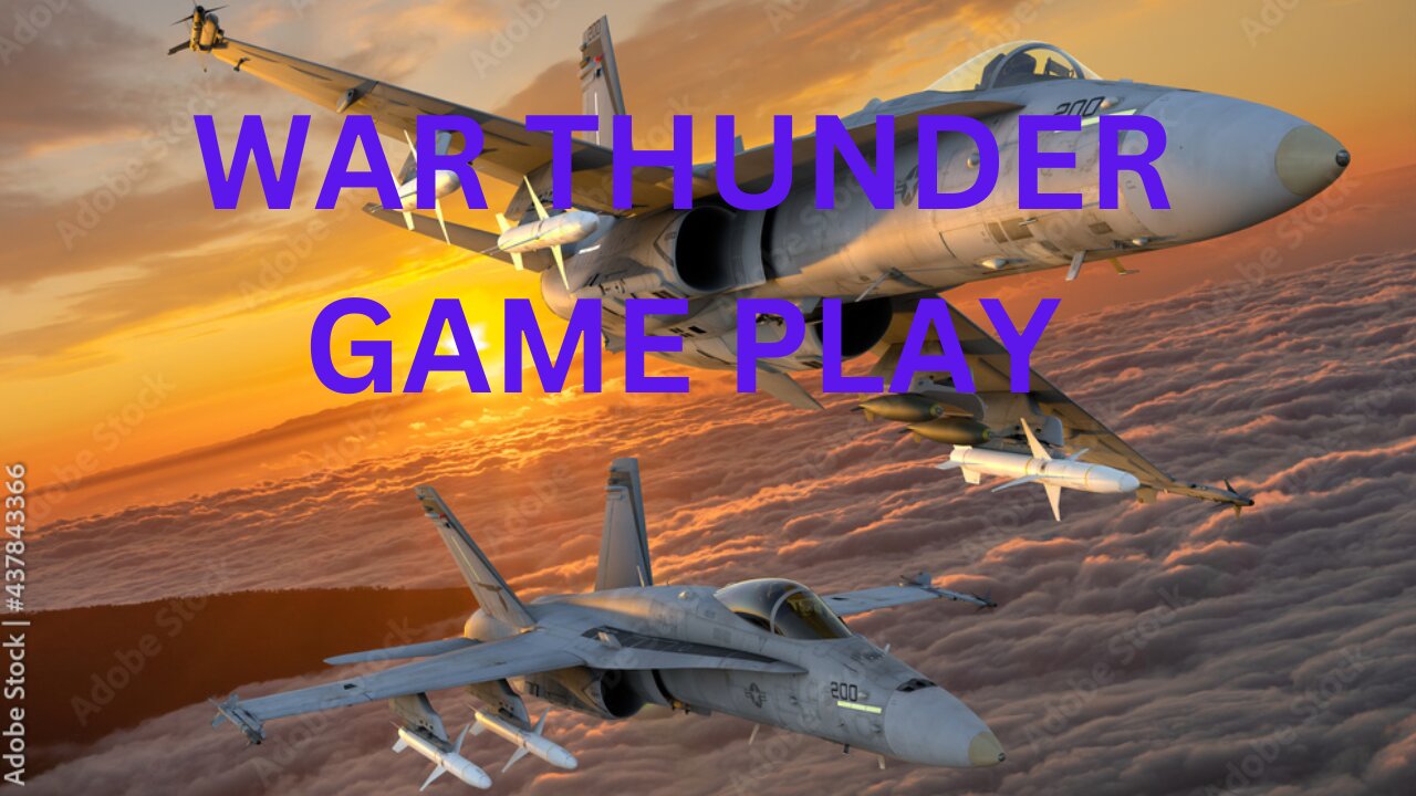 WAR THUNDER HORNET'S STING JETS