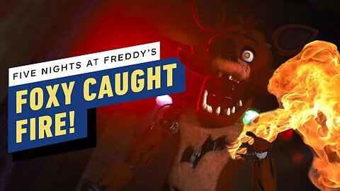 Five Nights at Freddy's - Practical Animatronics Were Crucial... and Flammable
