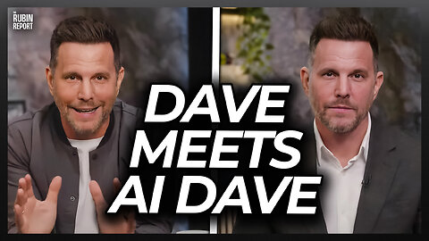 Watch Dave Rubin Has Mind Blown by AI Version of Himself
