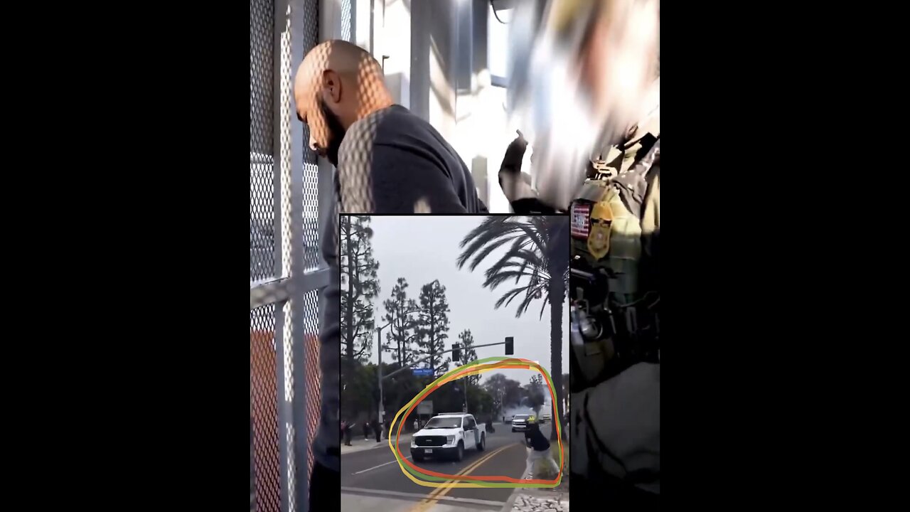 BODER PATROL AGENTS ARREST VIOLENT AGITATOR🚔👮‍♂️🧟‍♂️👲📸CONNECTED TO L.A RIOTS🛣️🚓💥🧟‍♂️💫