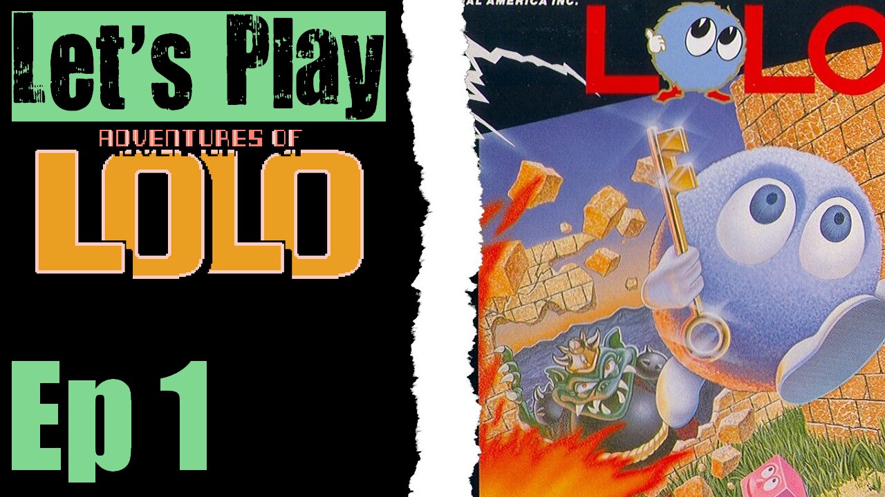 Let's Play Adventures Of Lolo - 01 There Is A Problem