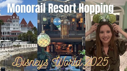 Disney World Resort Hopping the Monorail hotels