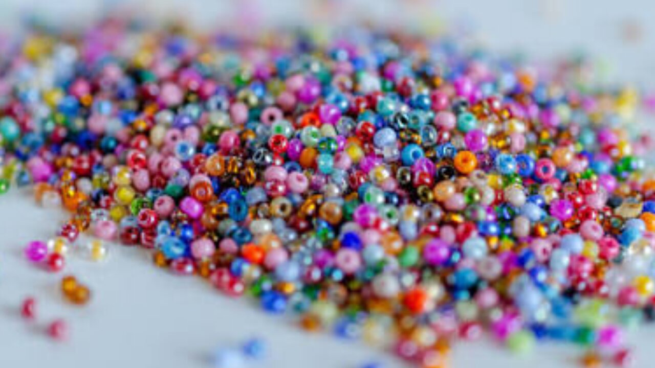 Interviews with a bead spilling toddler!