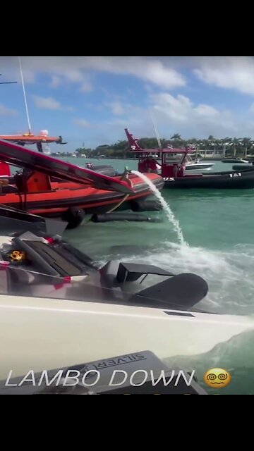 $4.5M Lamborghini Yacht with Female Influencers Sinks Off Miami After Rookie Mistake..