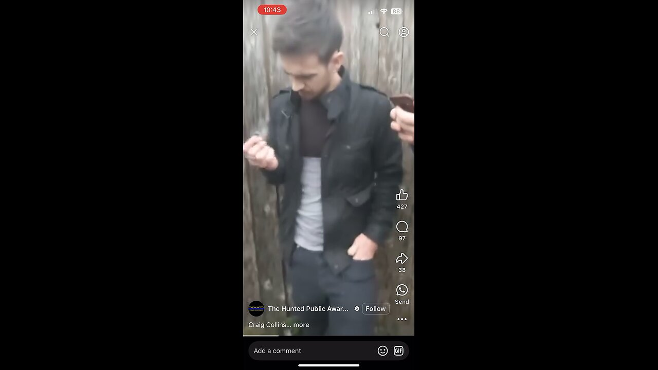 Nonce punches the window to angry wife and cuts his hand - Craig Collins
