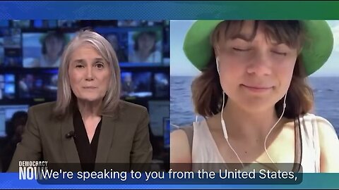 JUST IN: Greta Thunberg near Israel & Gaza.