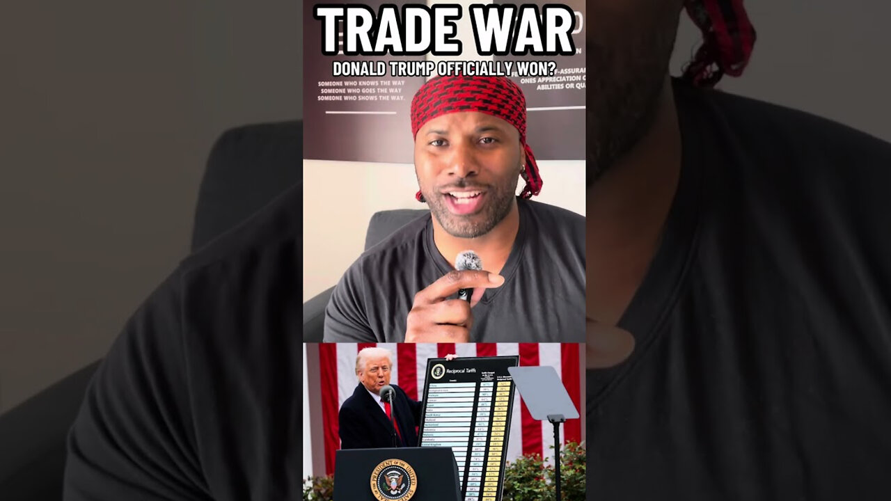 TRUMP WINS TARIFF WAR!