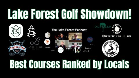 Best Golf Courses in Lake Forest Illinois & Chicago North Shore Suburbs