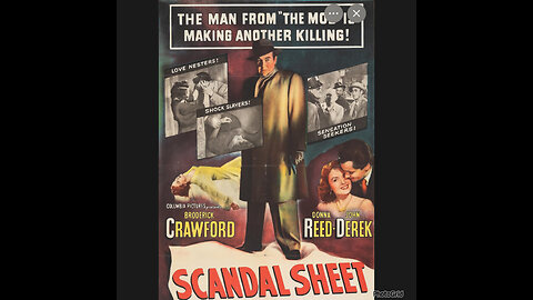 CS #179 Scandal Sheet (1952 Film) Donna Reed, John Derek