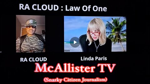My galactic Journey part 209. Interview with Linda Paris McAllister TV Podcast.