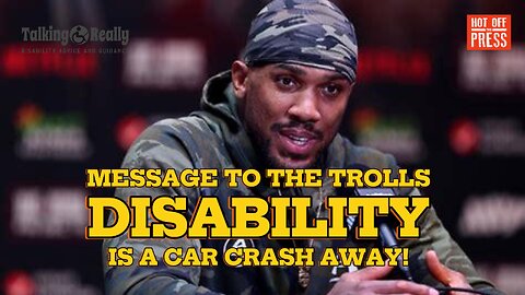 Disability is just a car crash away - Anthony Joshua