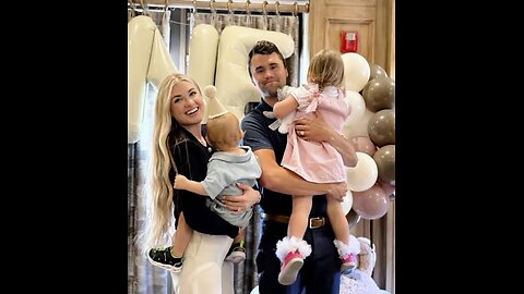 Charlie Kirk😭 is gone, leaving behind his wife, Erika Kirk, and two young children and only two