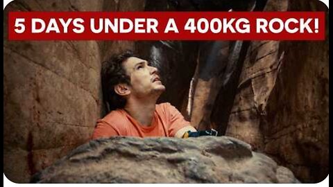 Man TRAPPED Under a 400kg Rock for 5 Days (ALONE)