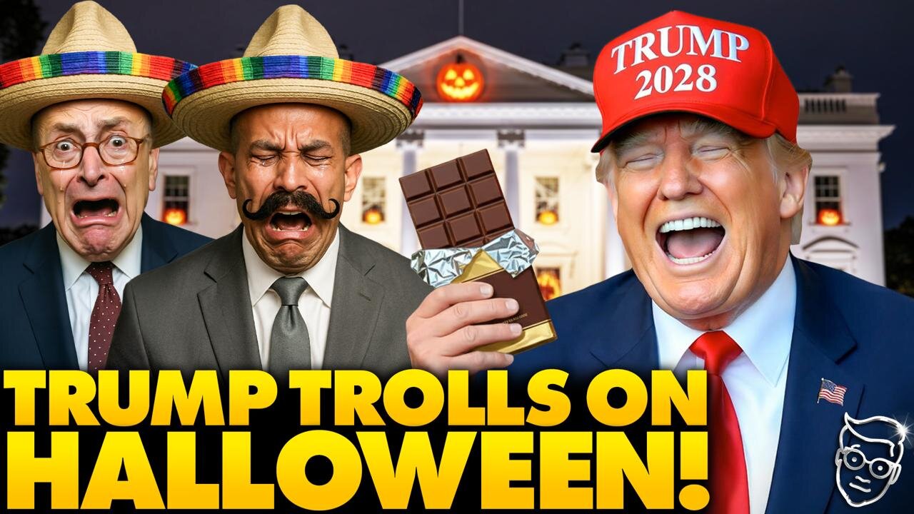Trump TROLLS Trick-or-Treaters With Iconic Prank at White House Halloween: 'He Did it Again' 🤣 🎃