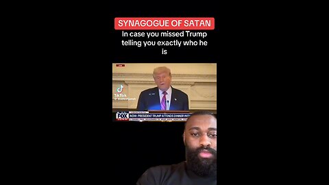 Trump calls he's daddy satan. told you that are all in it