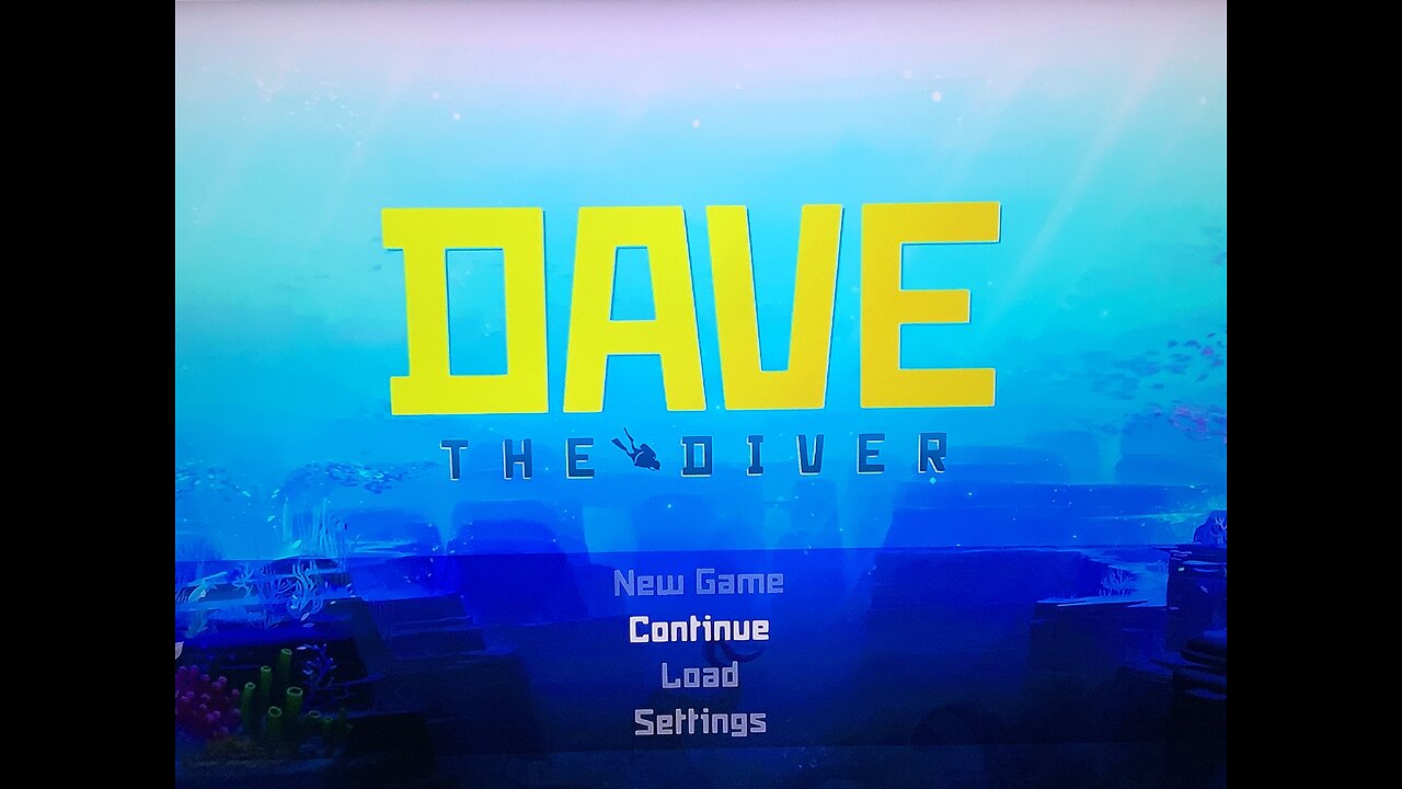 Diving in "Dave The Diver"