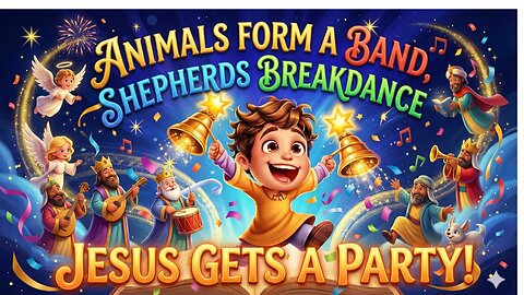 Animals Form a Band, Shepherds Breakdance, Jesus Gets a Party