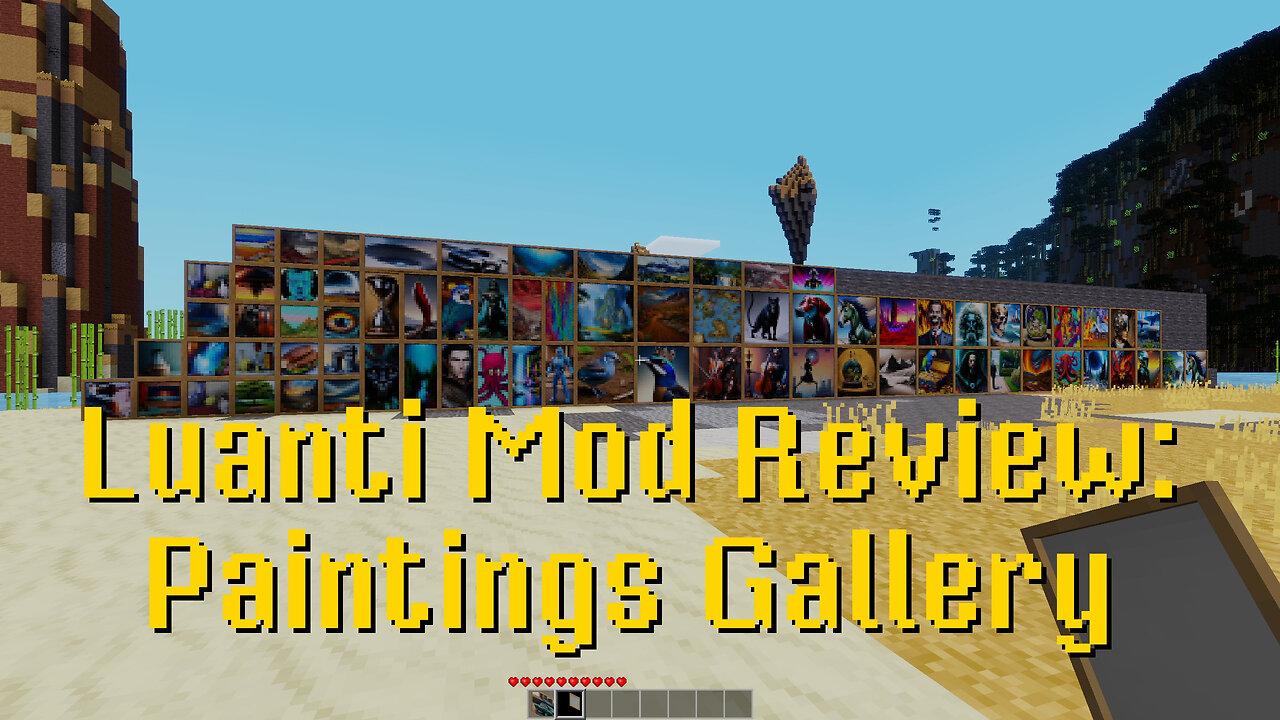 Luanti Mod Review: Painting Gallery