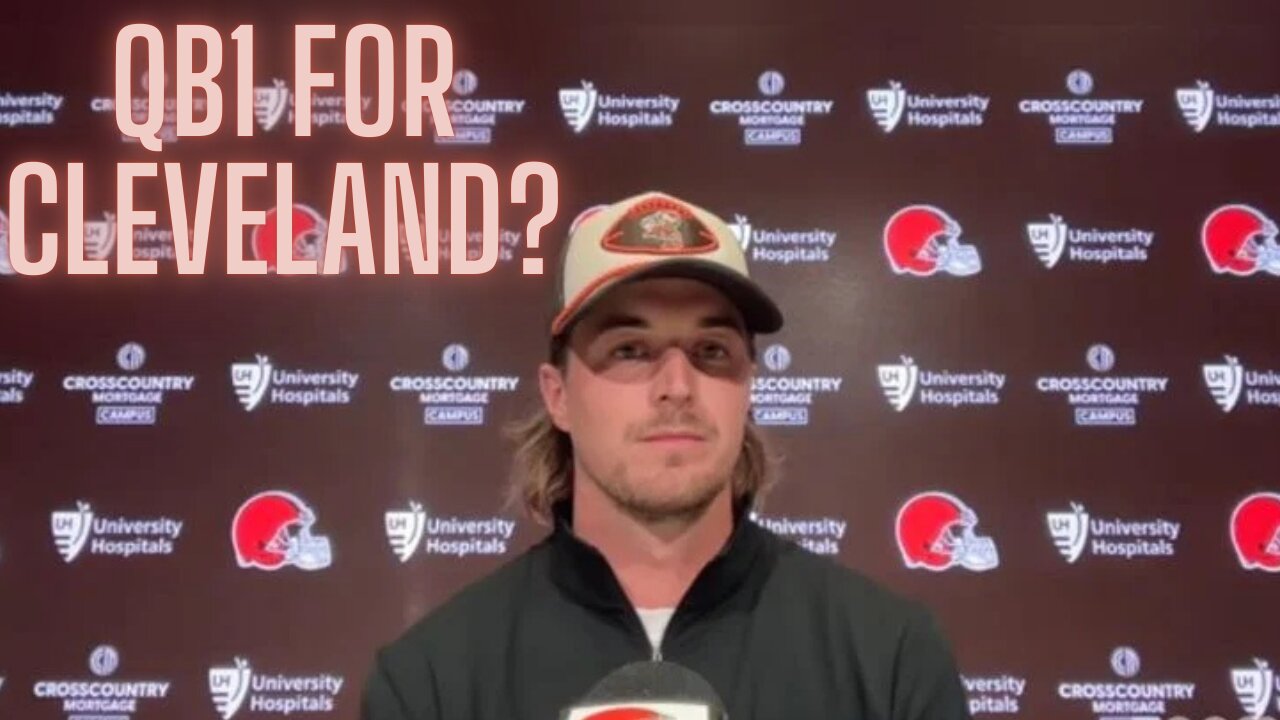 Kenny Pickett believes he will be the Browns starting QB