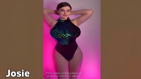 How Josie is Redefining Fashion with Confidence and Body Positivity, Plus Size Model