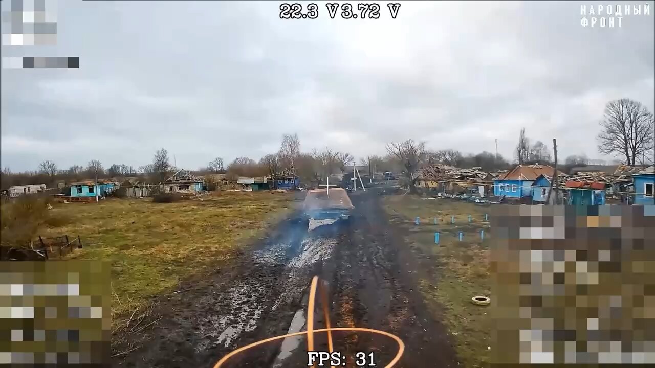 Russian FPV Drones In Unison With The 56th Airborne Regiment Cripple Ukrainian Tan