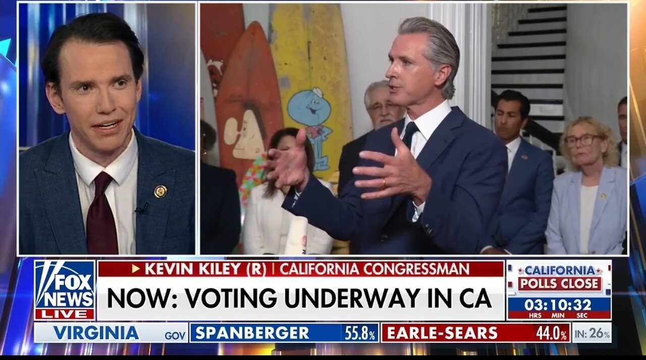 Rep Kevin Kiley: Newsom Wants To Make CA BLUER