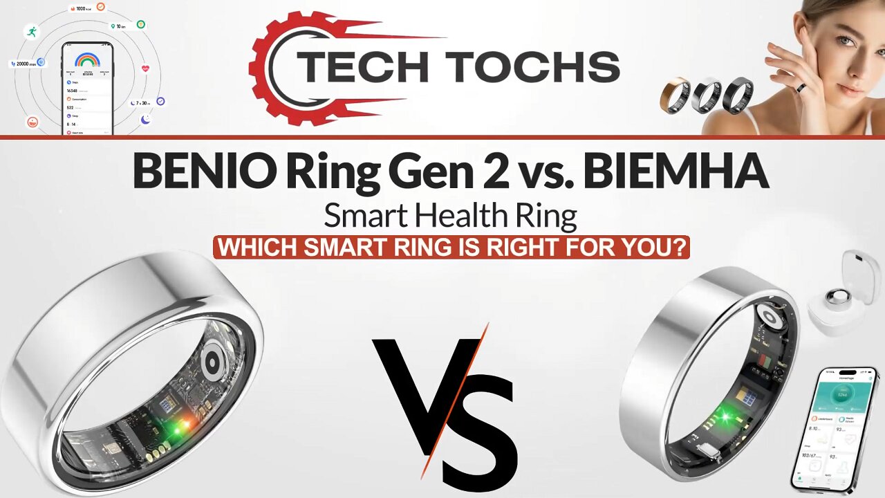 BENIO Ring Gen 2 vs. BIEMHA Smart Health Ring – Which Smart Ring Is Right for You?