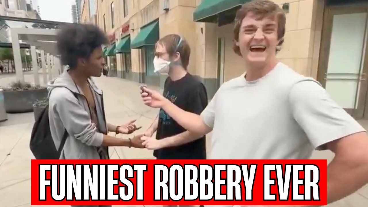 White Liberal Says White People Deserve To Get Robbed... Gets Robbed Himself