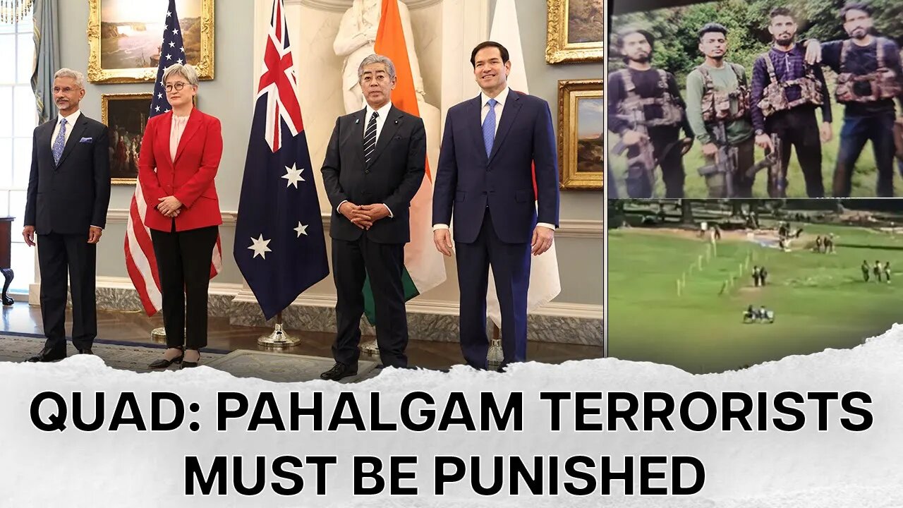 Quad Condemns Pahalgam Terror Attack,Jaishankar Backs India's Right to Defend Against Terrorism|N18G