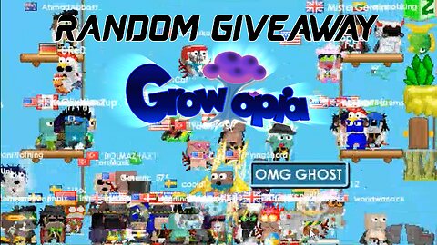 A growtopia random giveaway...