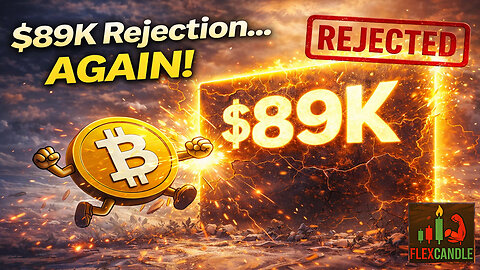 Bitcoin Slams Into $89K Wall Again | Bull Trap or Breakout Loading? EP. 251