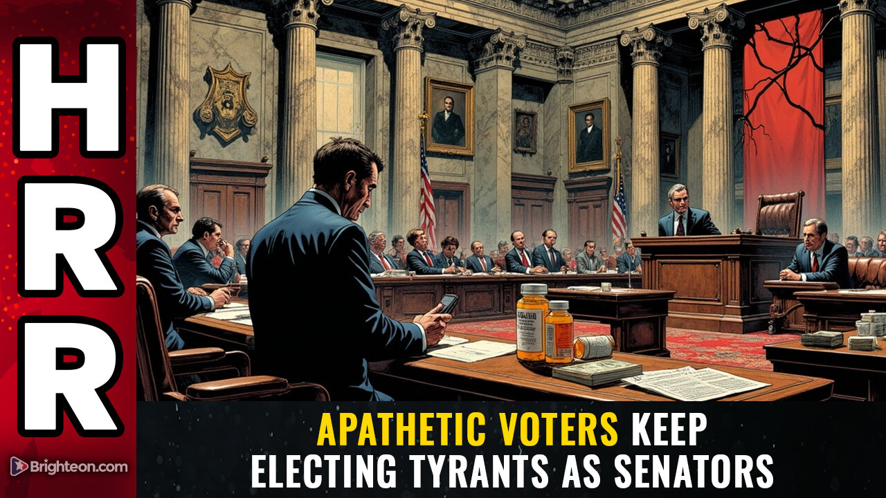 Apathetic voters keep electing TYRANTS as senators
