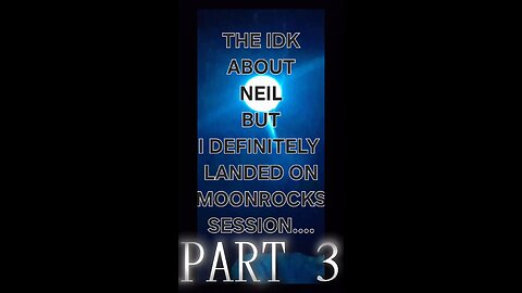 "Naked in the rain" THE IDK ABOUT NEIL BUT I DEFINITELY LANDED ON MOONROCKS SESSION PART 3