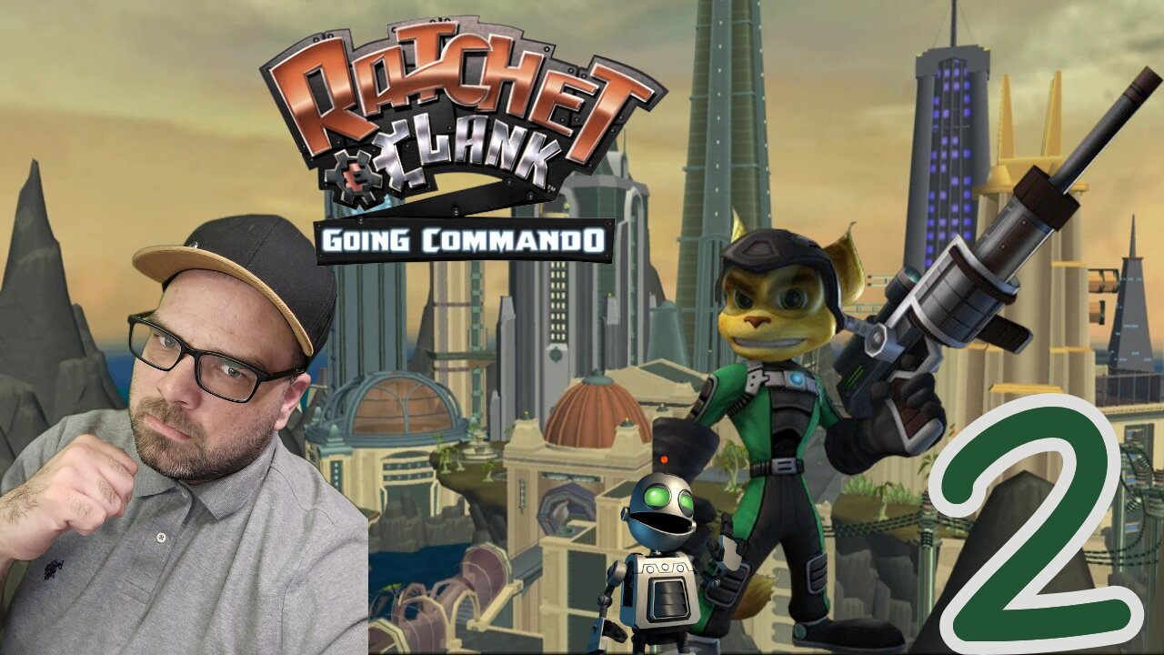 Playing Ratchet & Clank: Going Commando!! Playthrough Stream 2