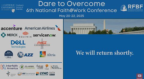 Dare to Overcome - 6th National Faith at Work Conference with Max Tegmark