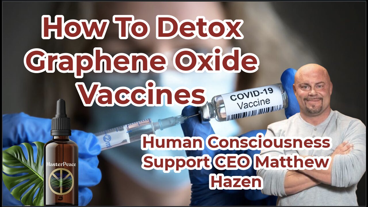 Covid19 Vaccine DETOX 🔥 Human Consciousness Support CEO Matthew Hazen