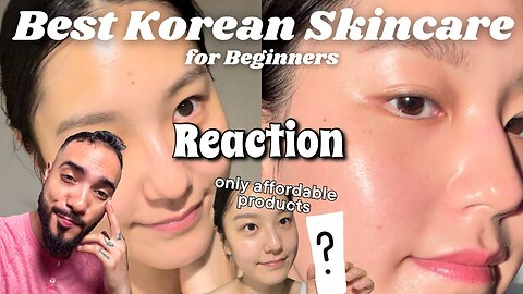 I HAVE ONE! | Korean skincare products + simple routine for beginners each skin type | Reaction