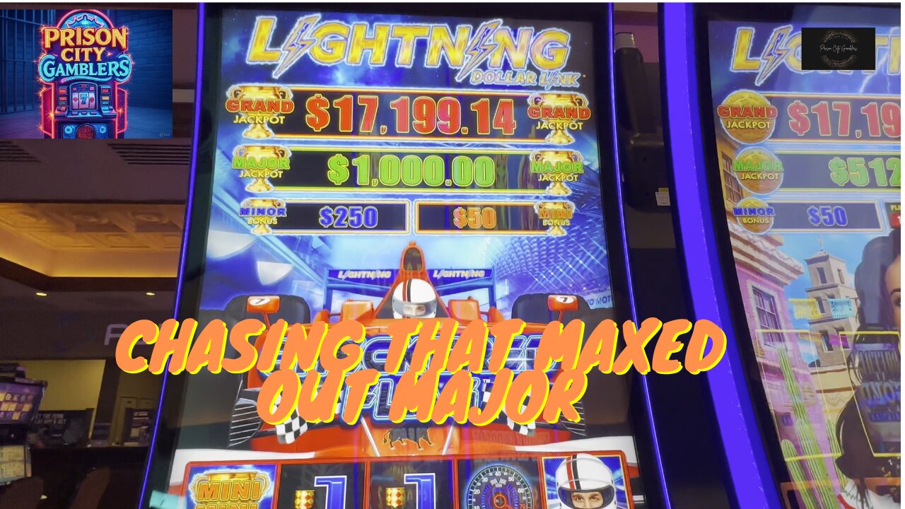 Lightning Dollar Link Checkered Flag Win 🏆🏎🎰