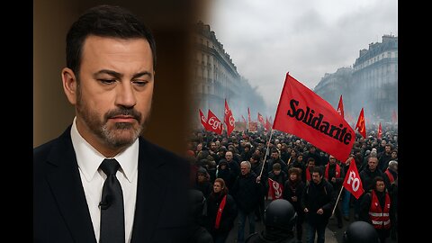 ABC Suspends Kimmel Over Kirk Comments, Nationwide Protests in France Coincide police 