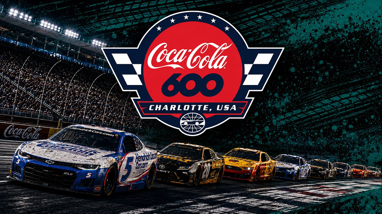🏁IRACING Coca-Cola 600 + Indy 500 + Coca Cola 600 ACTION 🏁