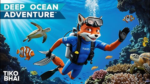 Deep Ocean Adventure 🌊🐠 | 4K Underwater Exploration & Wildlife Encounter