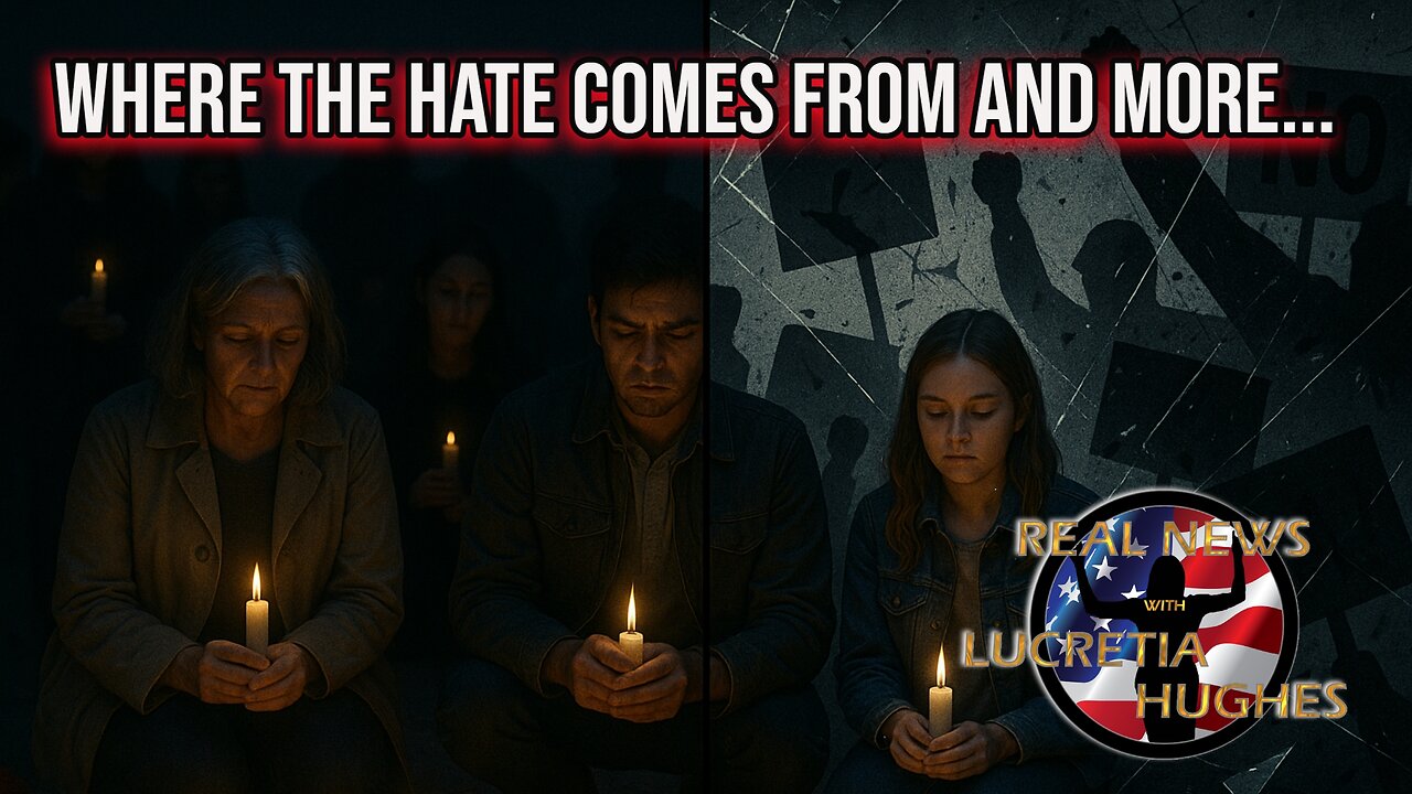 Where The Hate Comes From And More.... Real News with Lucretia Hughes
