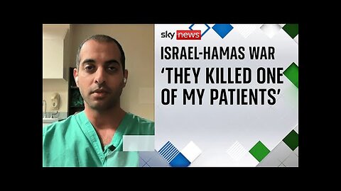 Doctor who worked in Gaza speaks to Sky News
