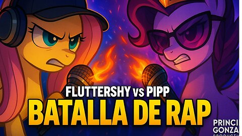 BATALLA VIRAL DE RAP DE FLUTTERSHY VS PIPP PETALS PARTE 2 ESPAÑOL LATINO