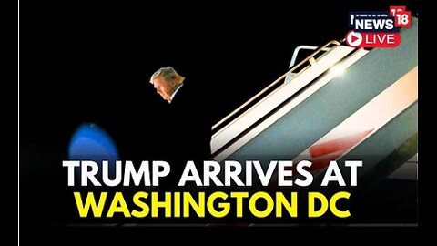 LIVE | Trump Latest News | Donald Trump Arrives Joint Base Andrews Enroute To The White House