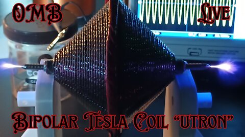 My bipolar Utron shaped tesla coil works perfect