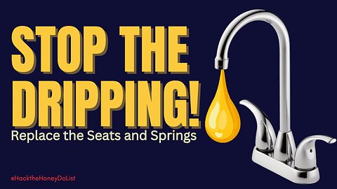 Easily Replace Seat and Springs in a Peerless Faucet